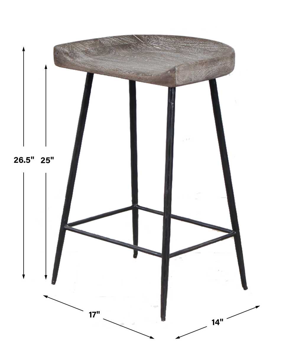 Refined Counter Stool