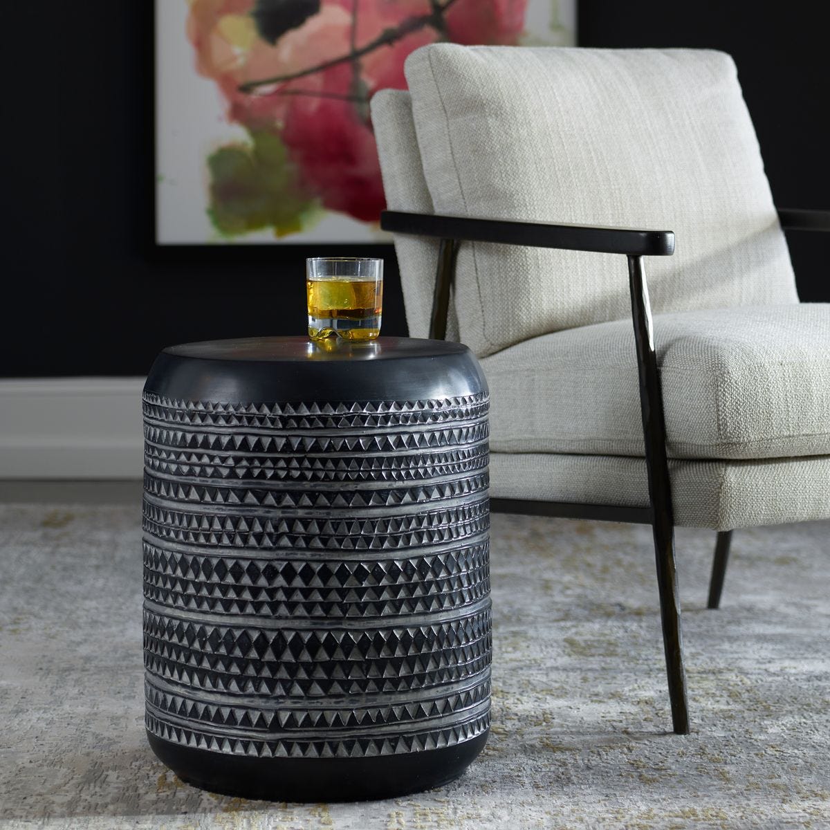 Crafted Side Table