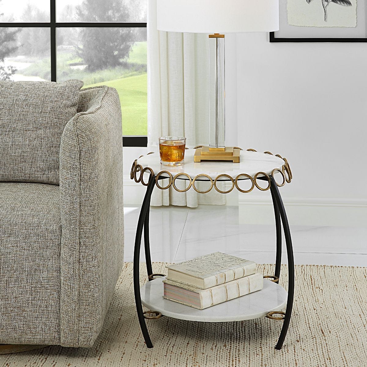 Crafted Side Table