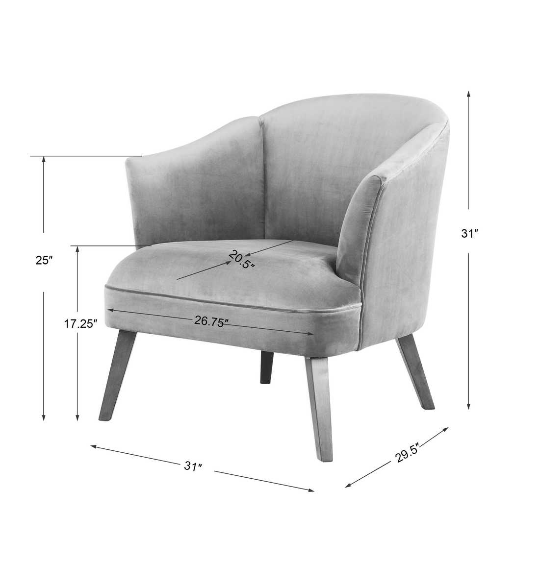 Refined Accent Chair