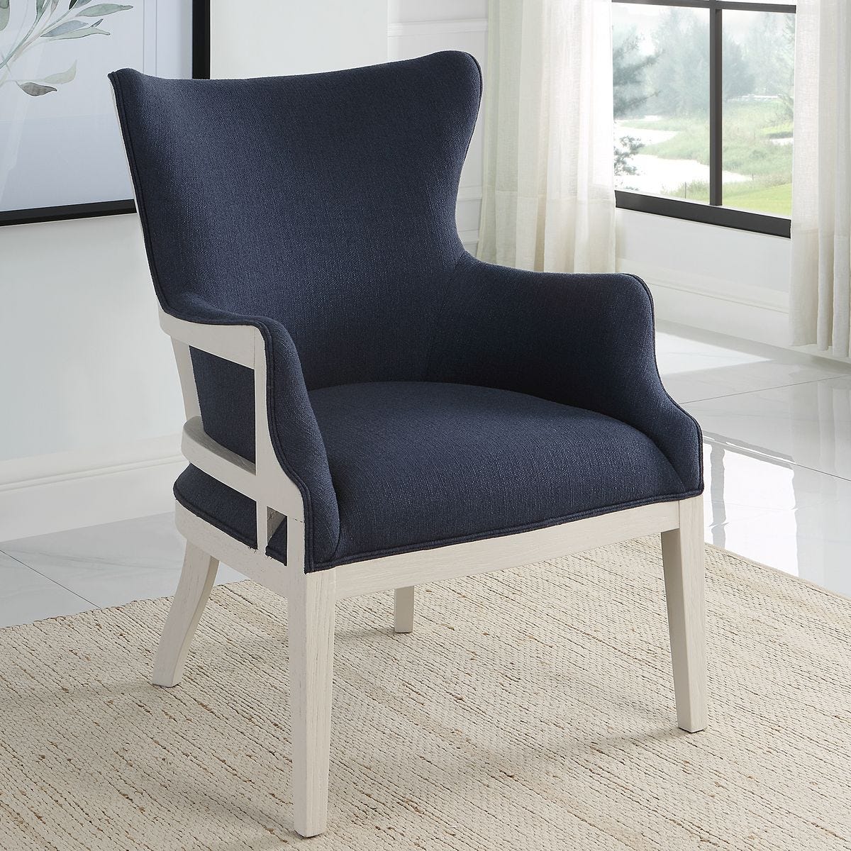 Crafted Accent Chair