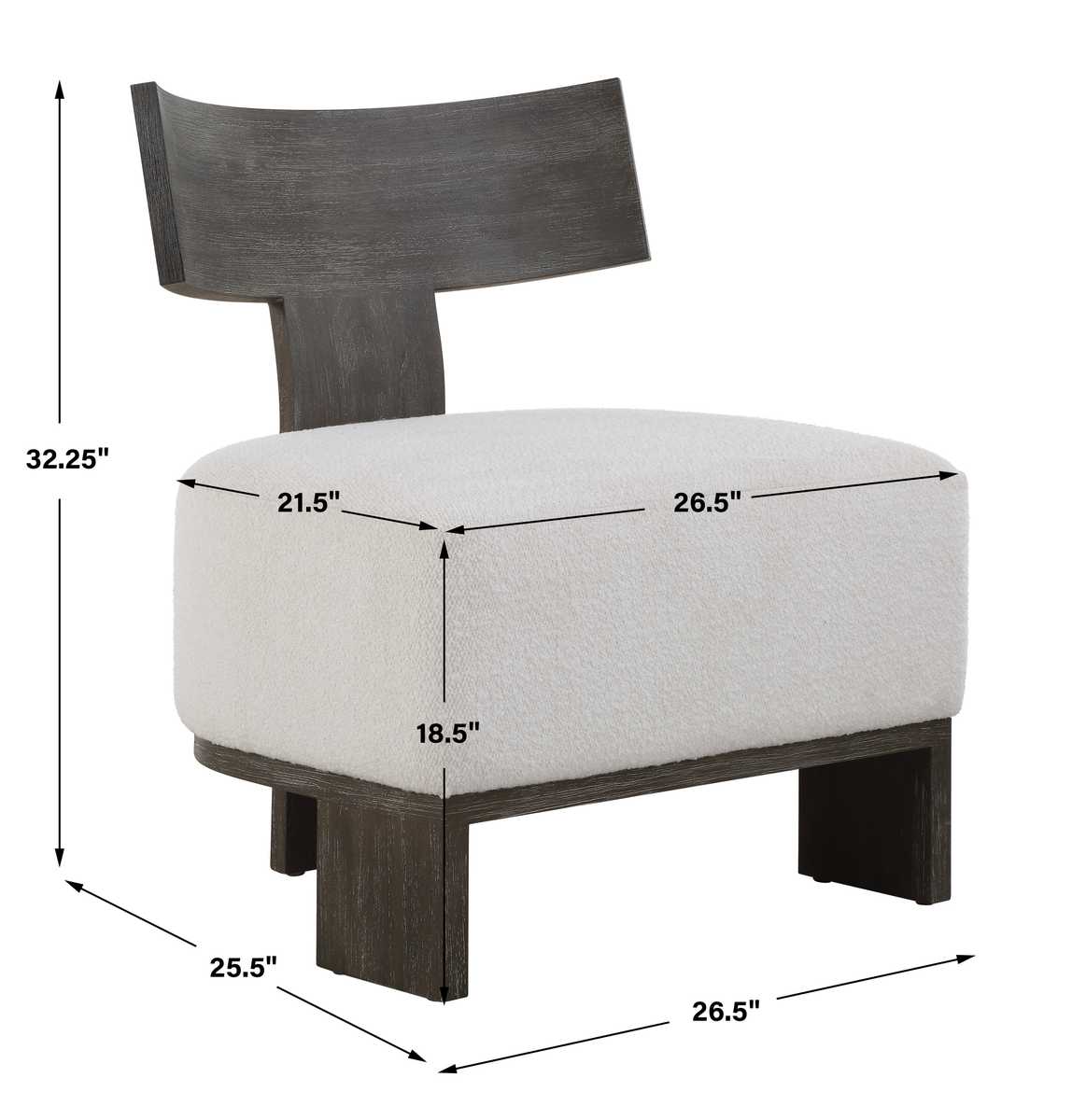 Elevated Accent Chair
