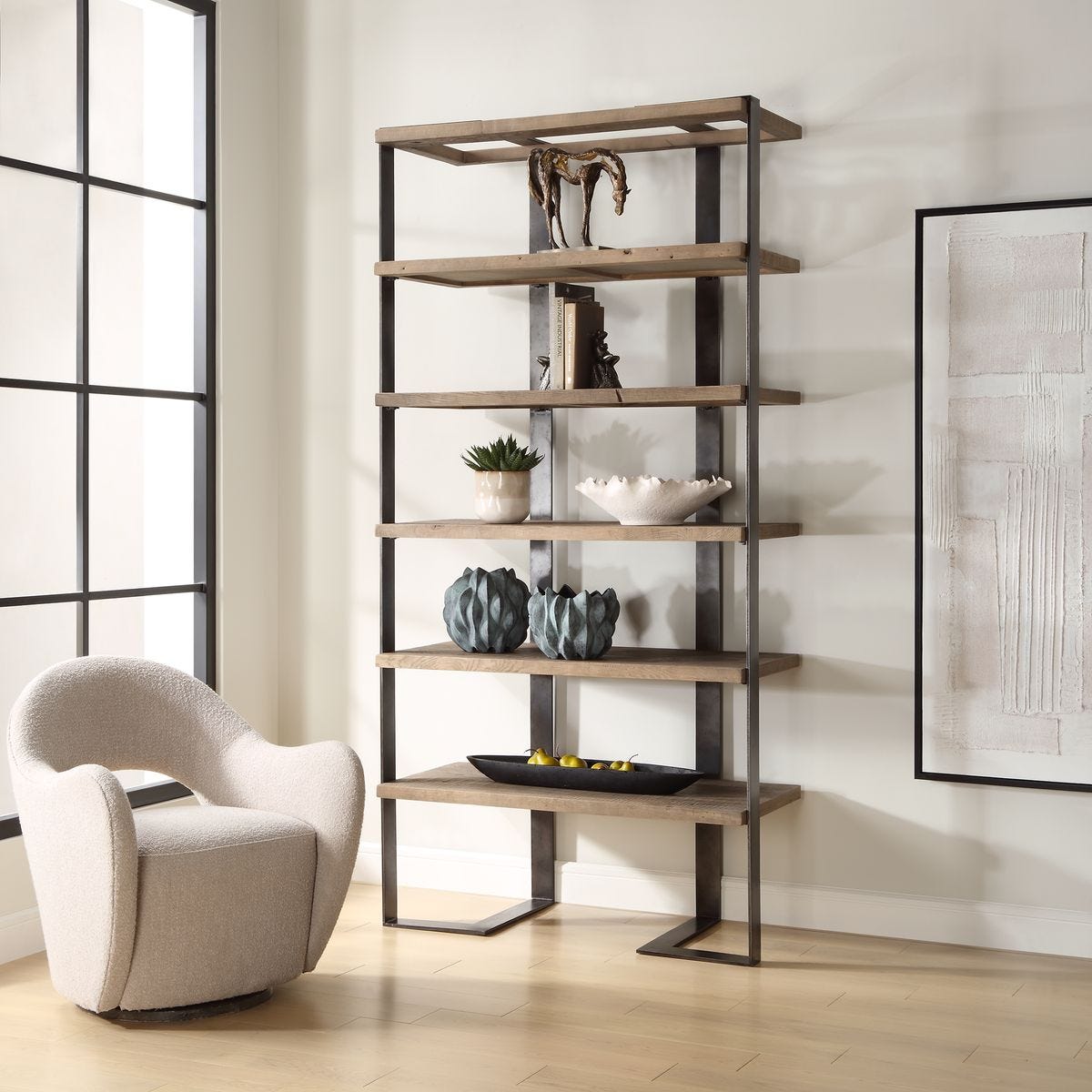 Curated Bookcases & Shelving