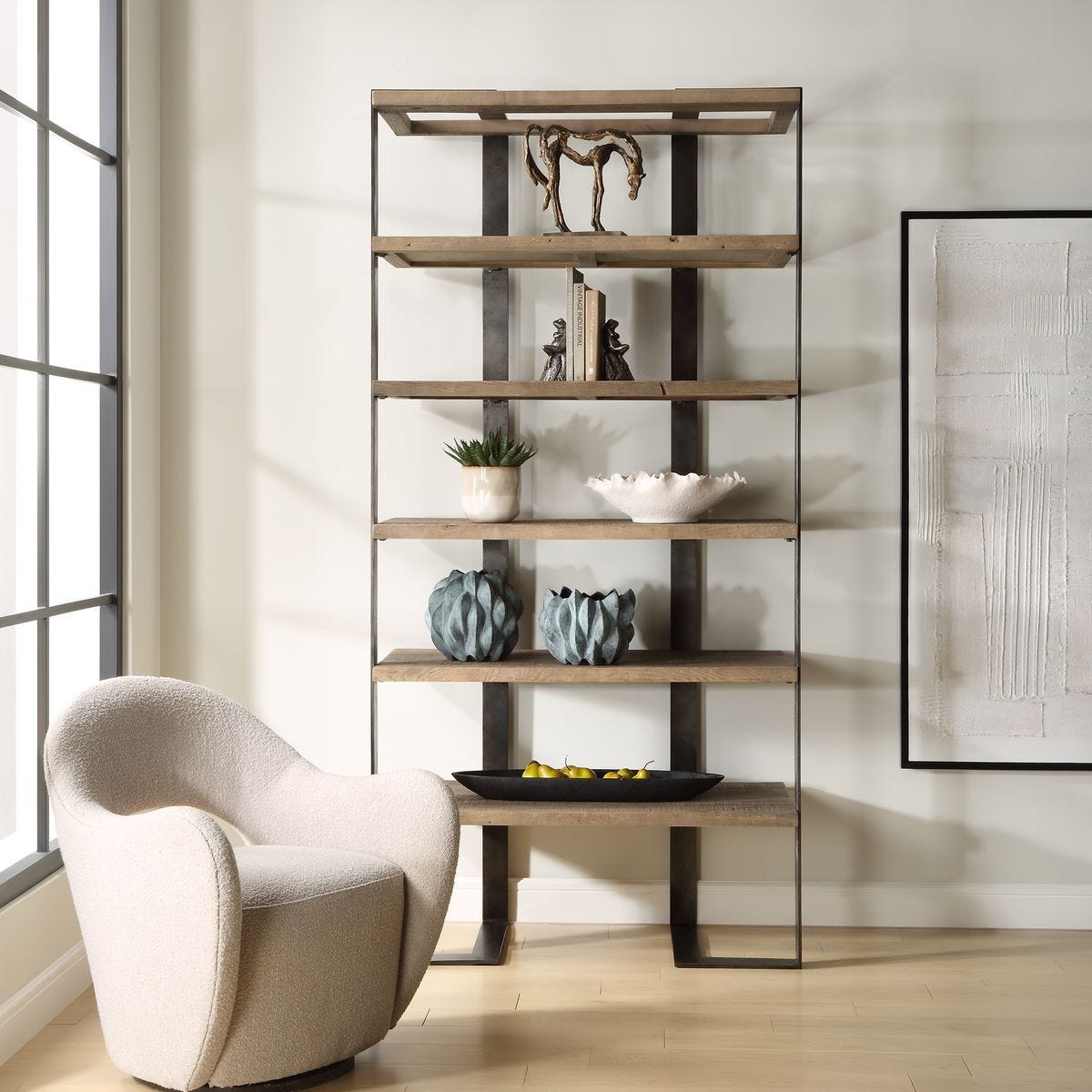 Curated Bookcases & Shelving