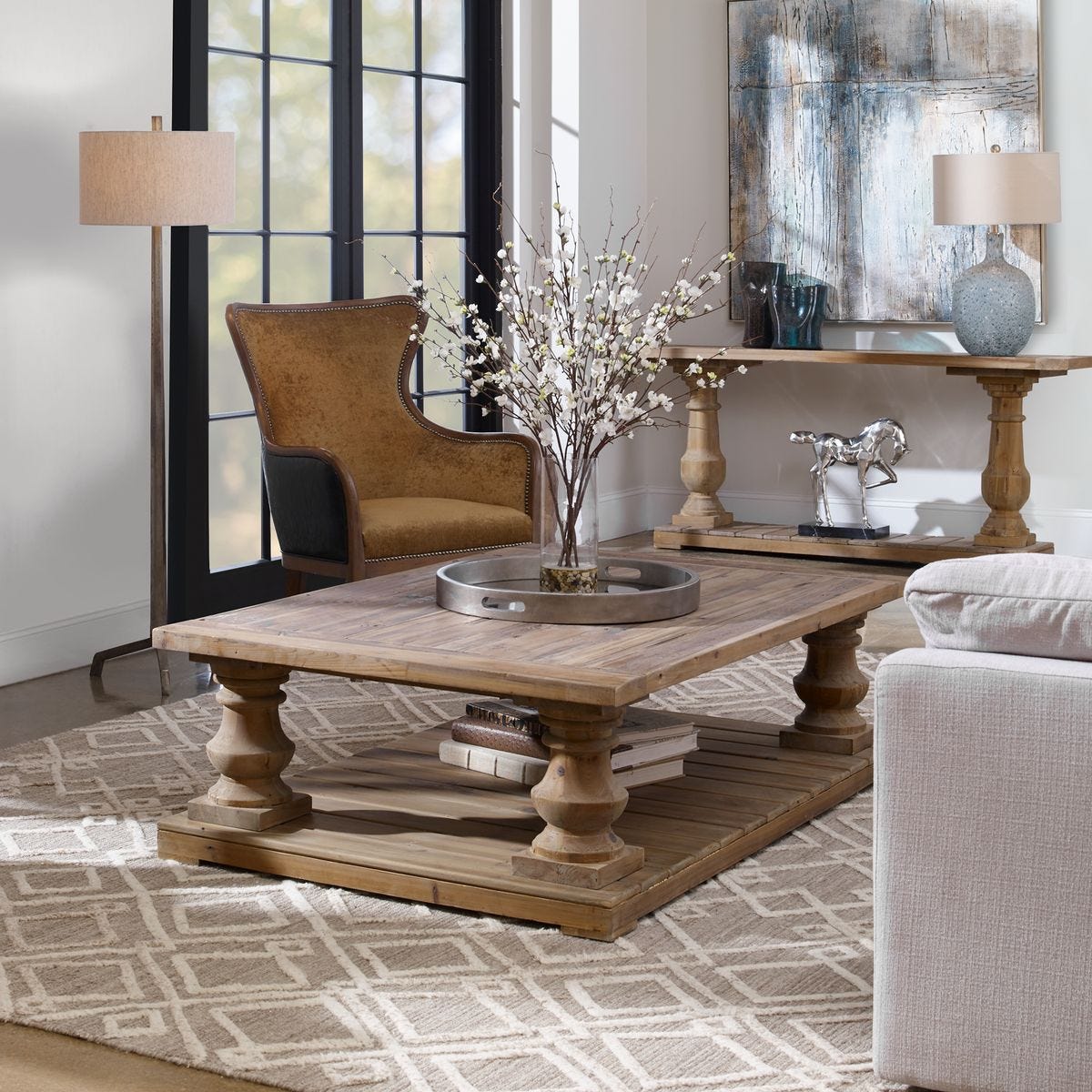 Meridian 6 Coffee Table, Natural