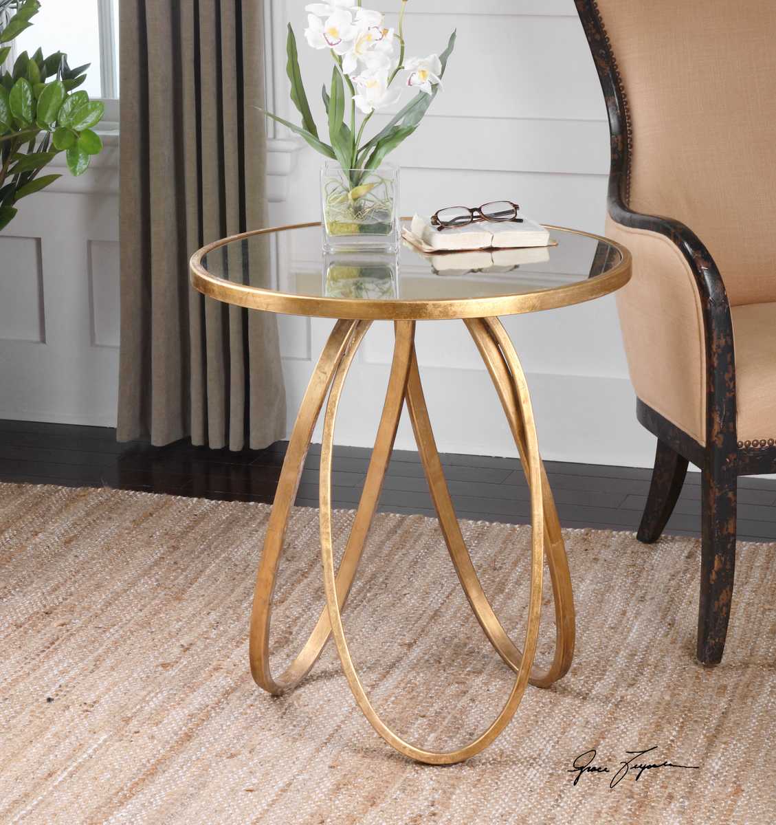 Crafted Side Table