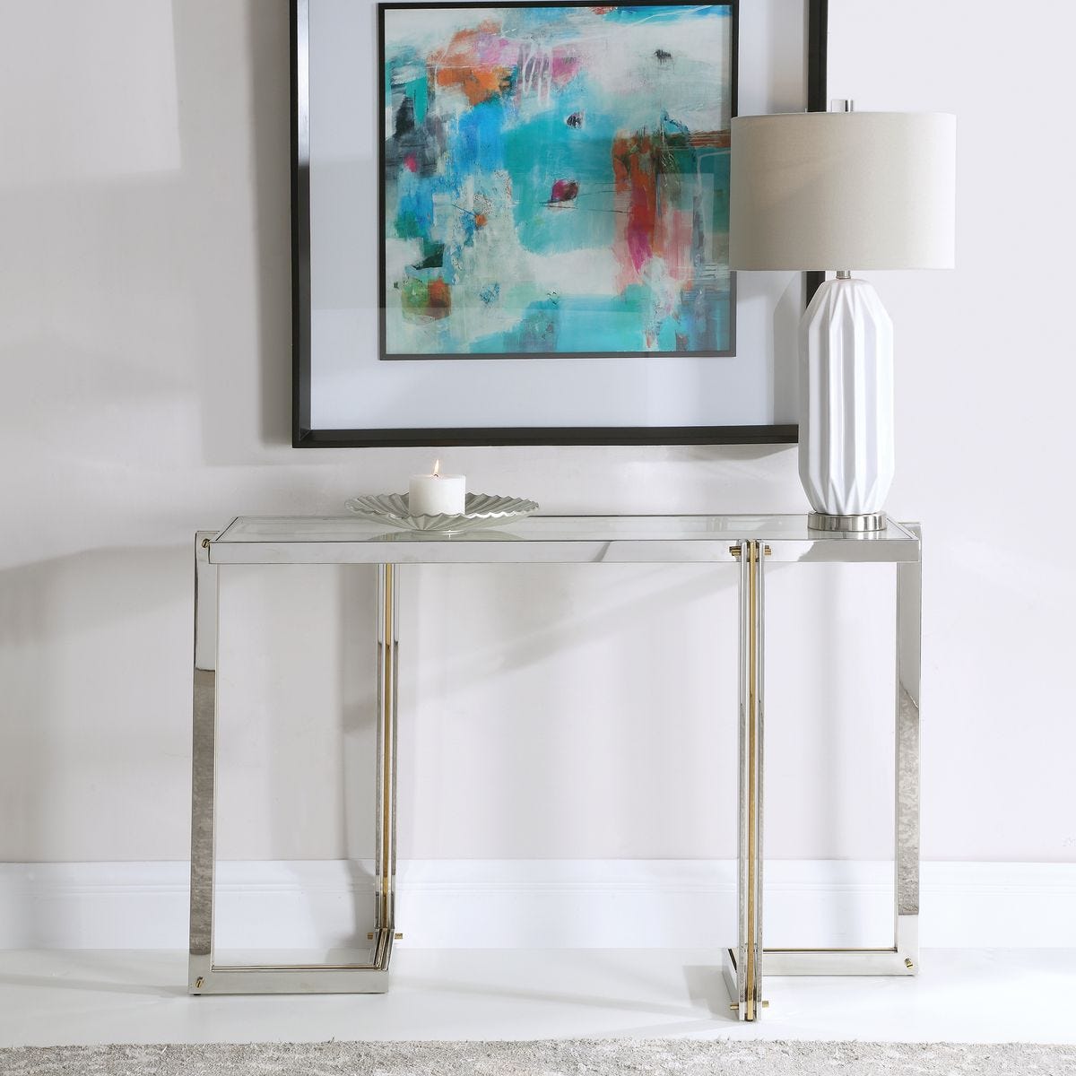 Crafted Console Table