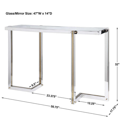 Crafted Console Table