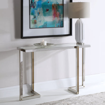Crafted Console Table