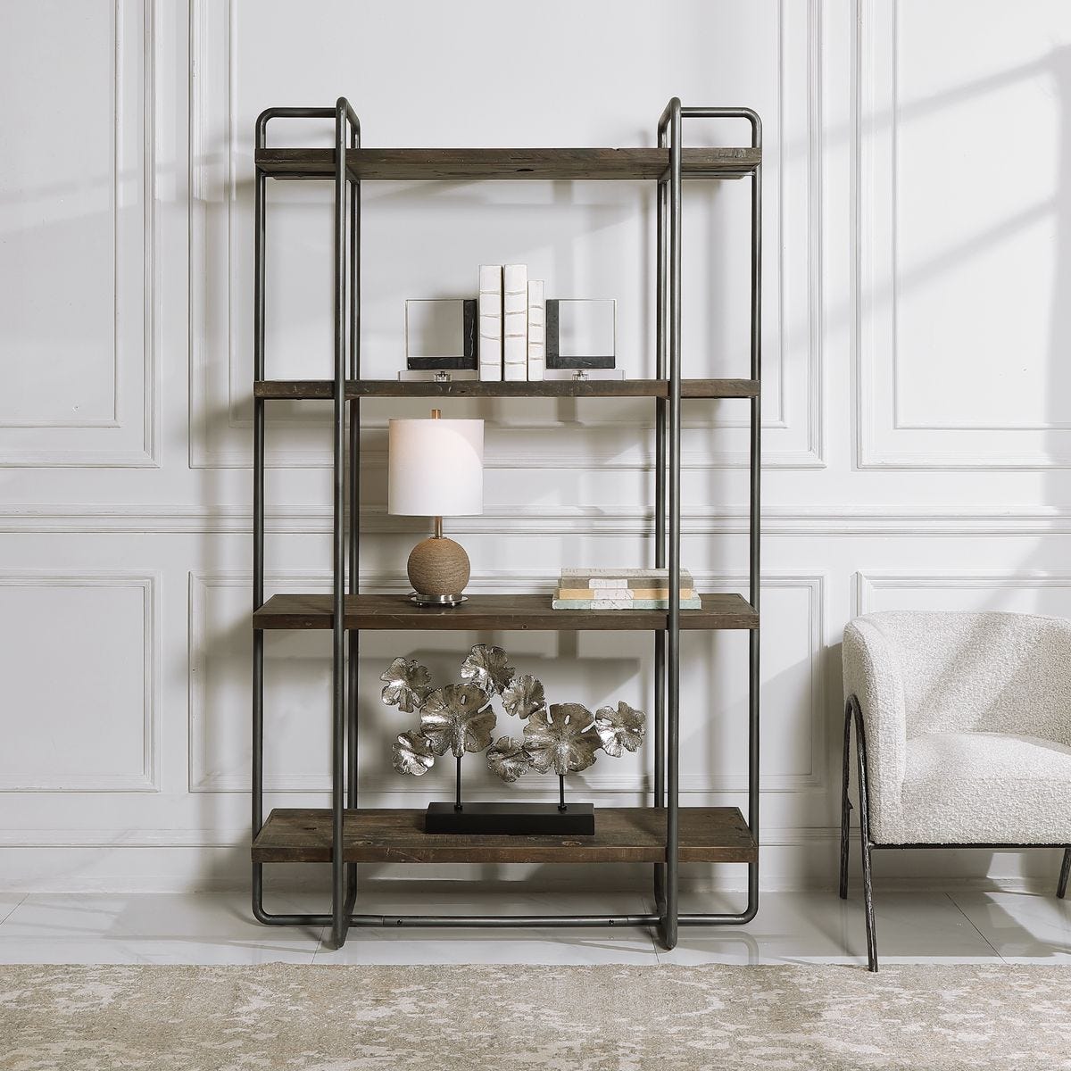 Elevated Bookcases & Shelving