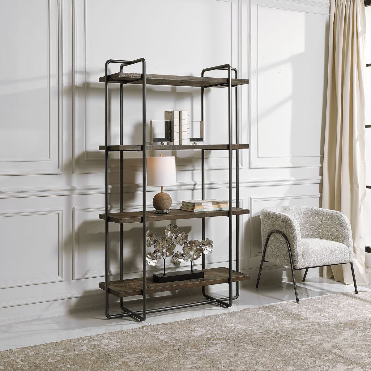 Elevated Bookcases & Shelving