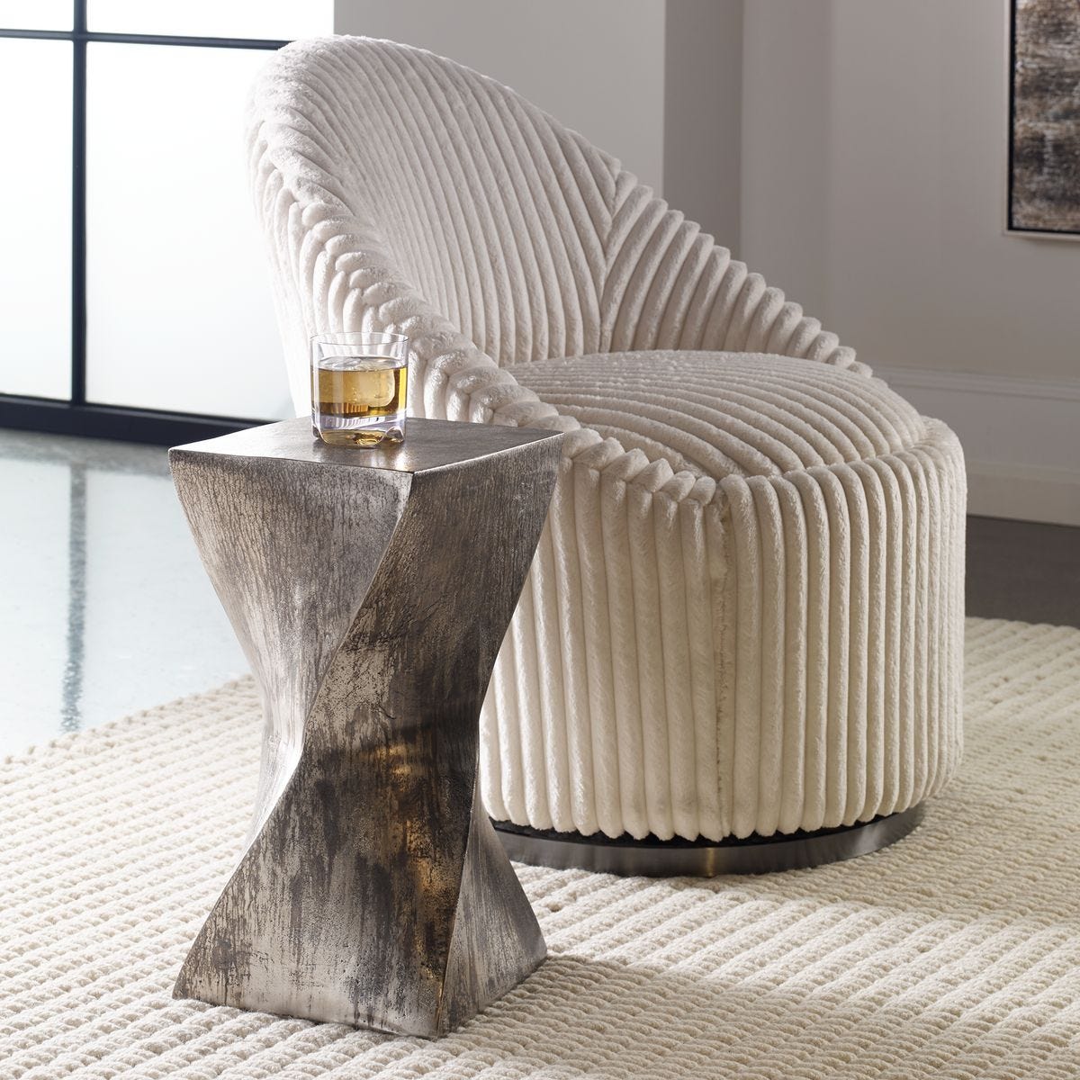Crafted Side Table