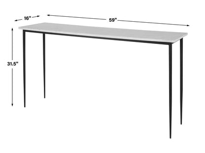 Crafted Console Table