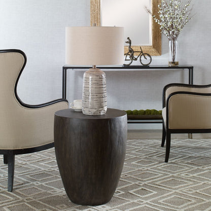 Davenport 6 End Table, Walnut