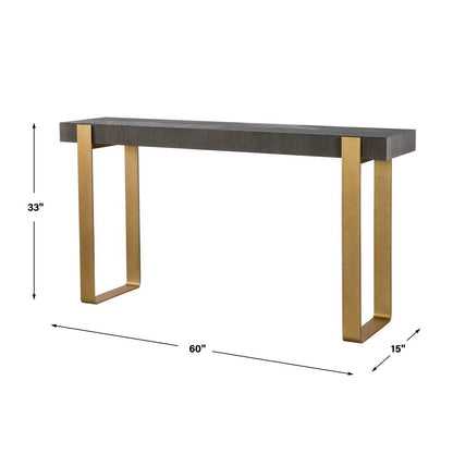 Crafted Console Table