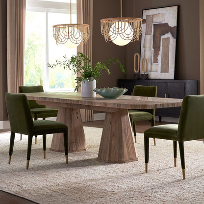 Greystone 6 Dining Table, 2 CARTONS