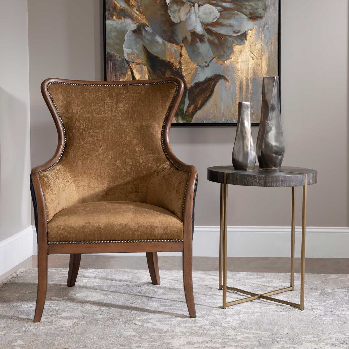 Redwood Vale 8 Accent Table