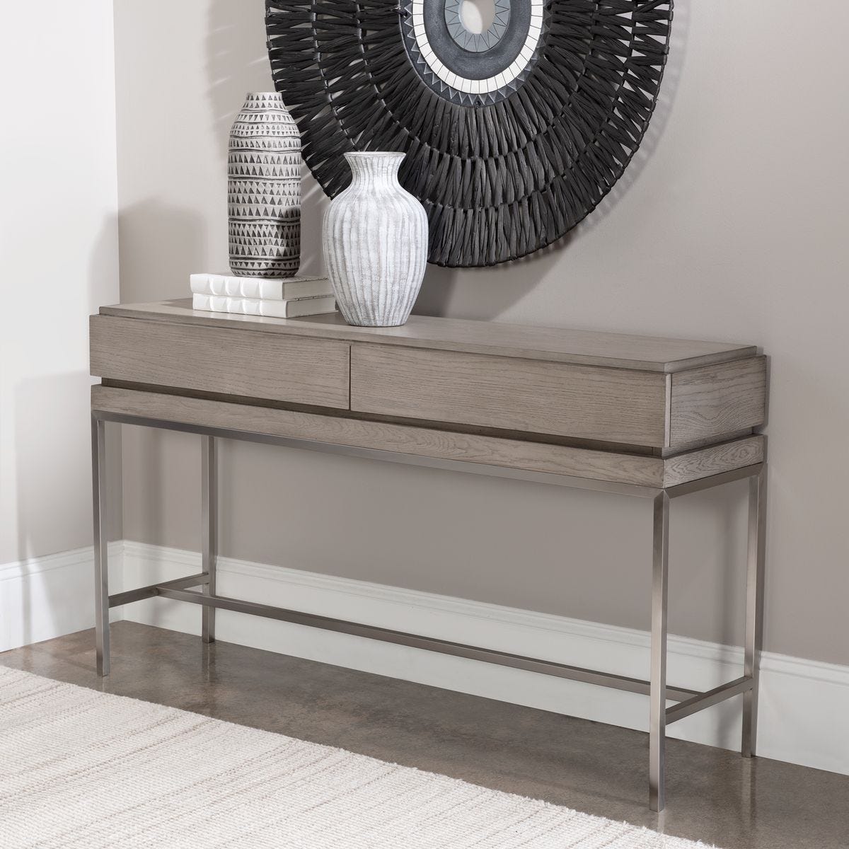 Crafted Console Table