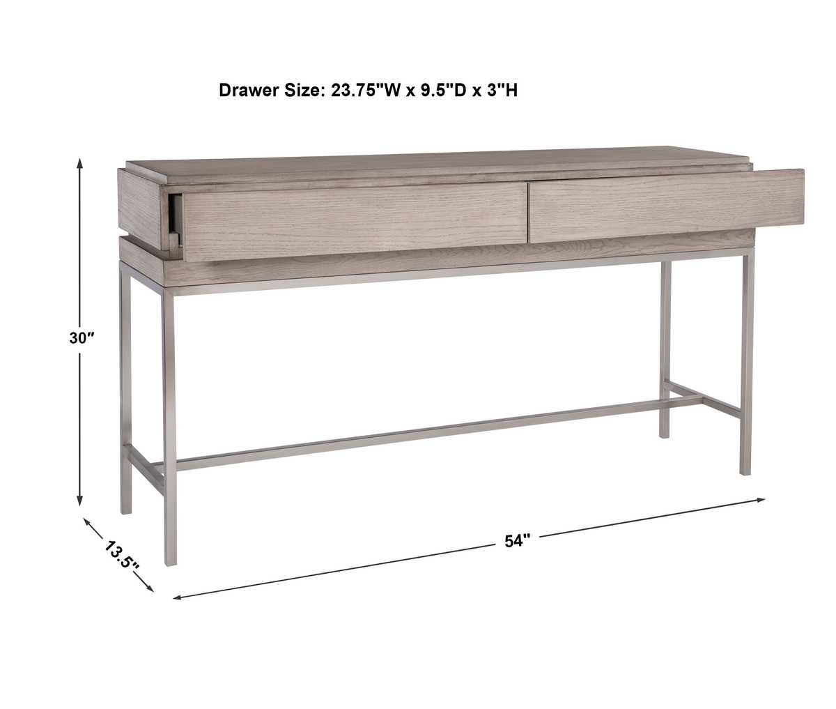 Crafted Console Table