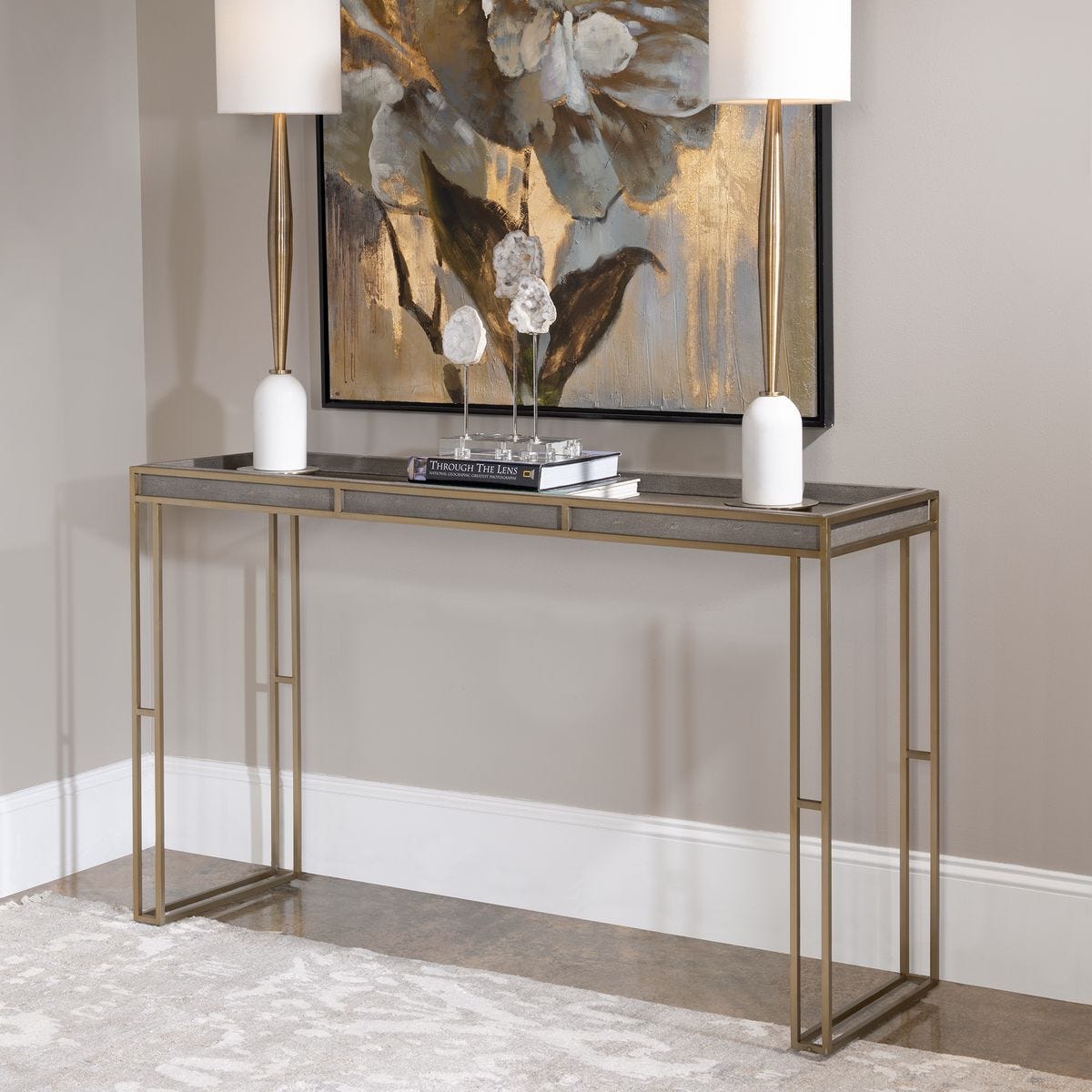 Curated Console Table