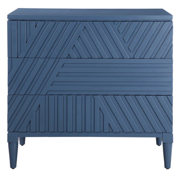 Colby 3 Drawer Chest, Blue