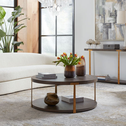 Caspian 4 Coffee Table, Walnut