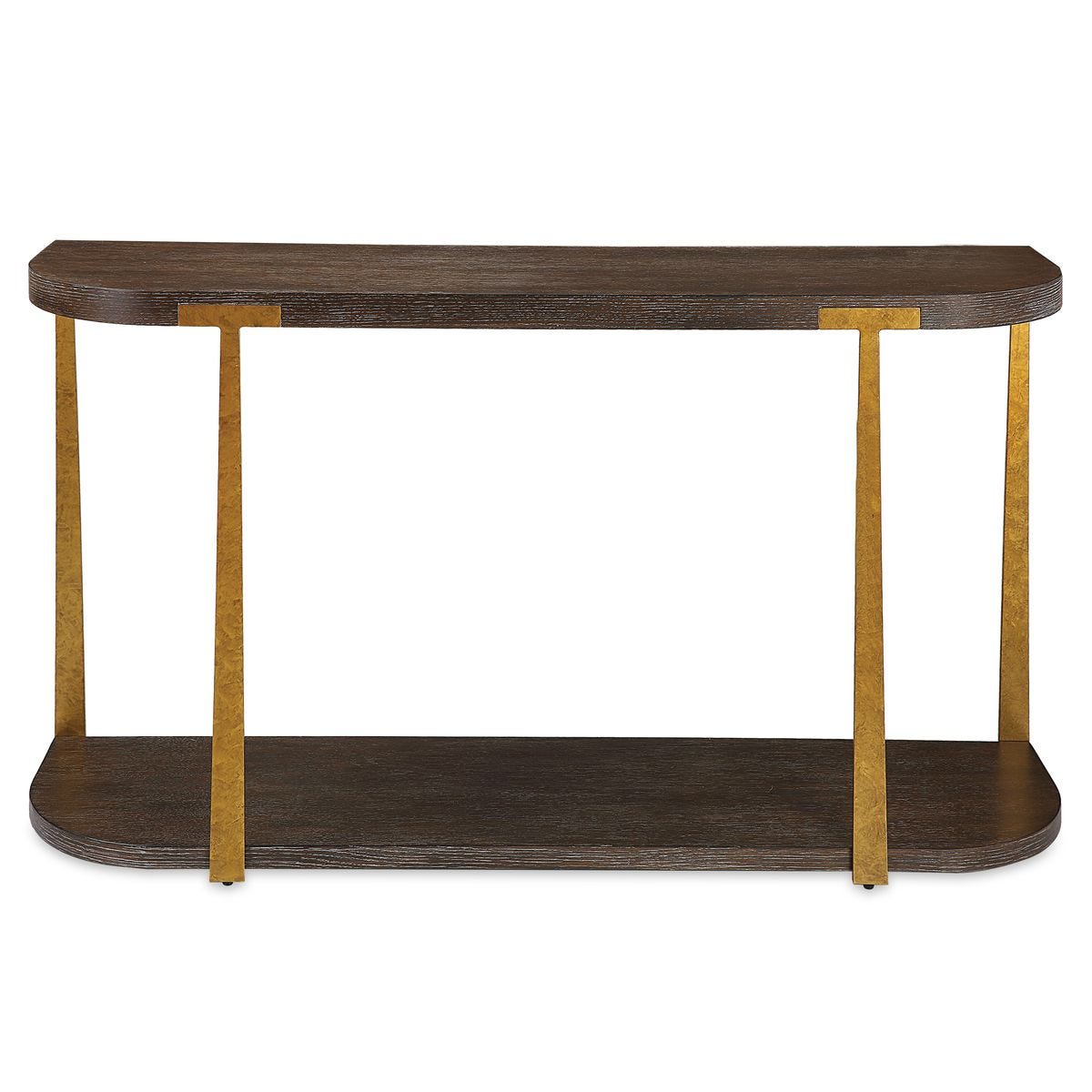 Caspian 4 Console Table, Walnut