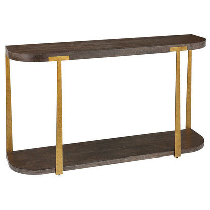 Caspian 4 Console Table, Walnut