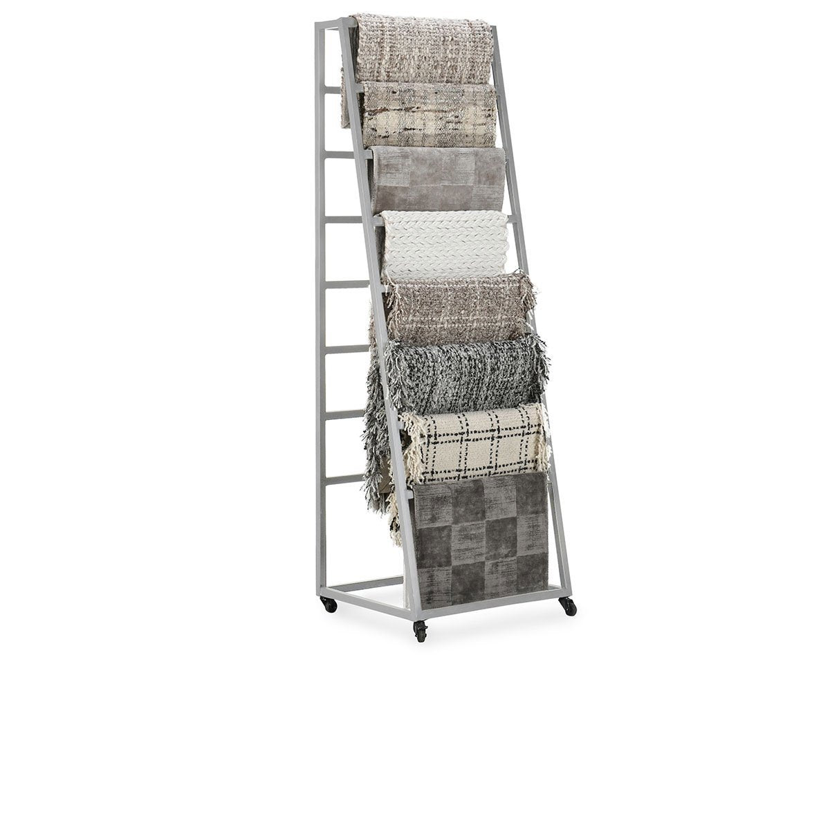 Silver Racks & Basket Ladder Display Rack Collection