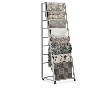 Silver Racks & Basket Ladder Display Rack Collection