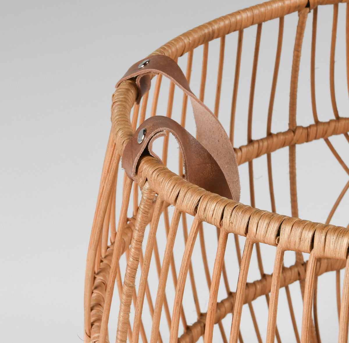 Natural Racks & Basket Rattan Iron Basket Collection