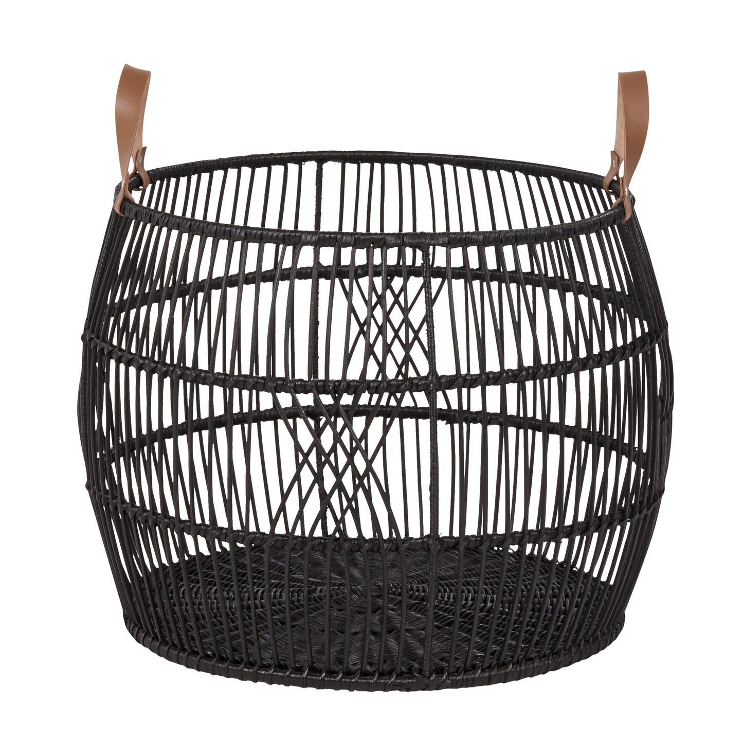 Black Racks & Basket Rattan Iron Basket Collection