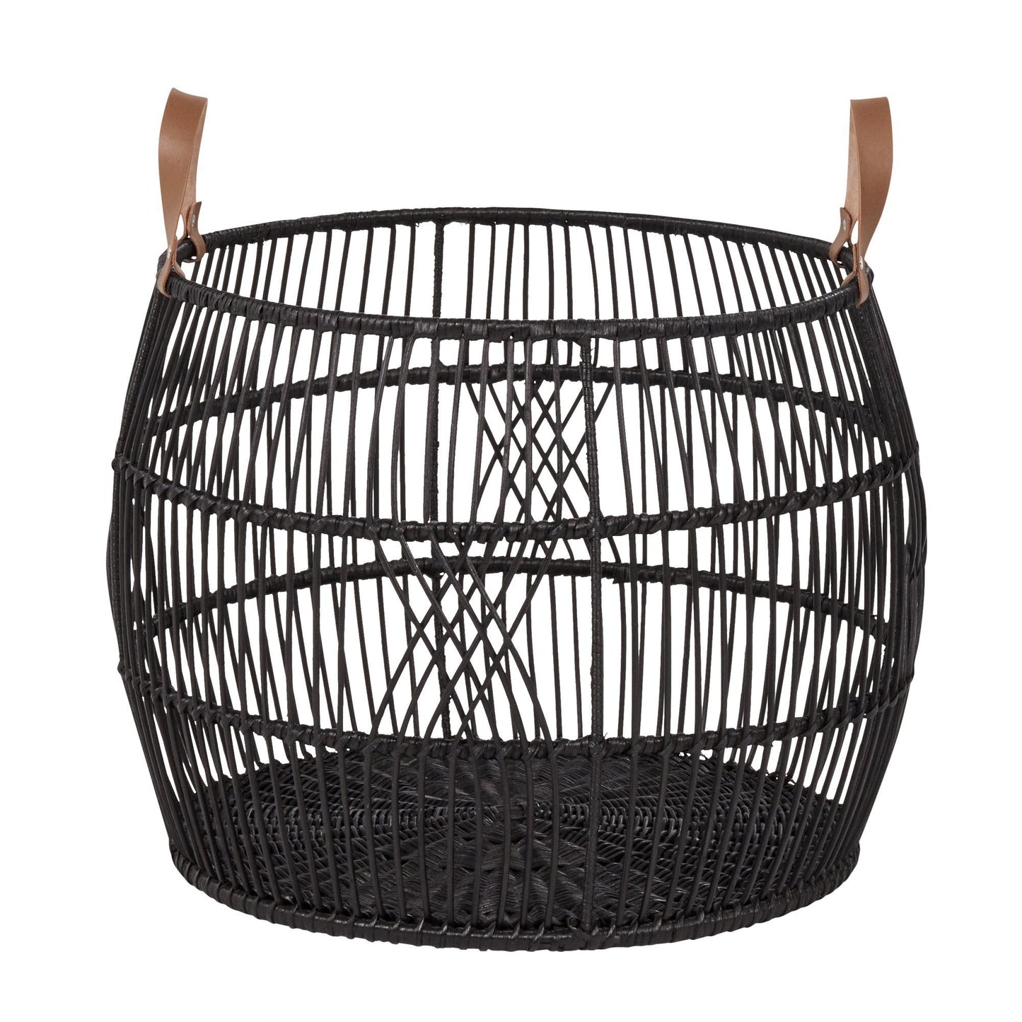 Black Racks & Basket Rattan Iron Basket Collection