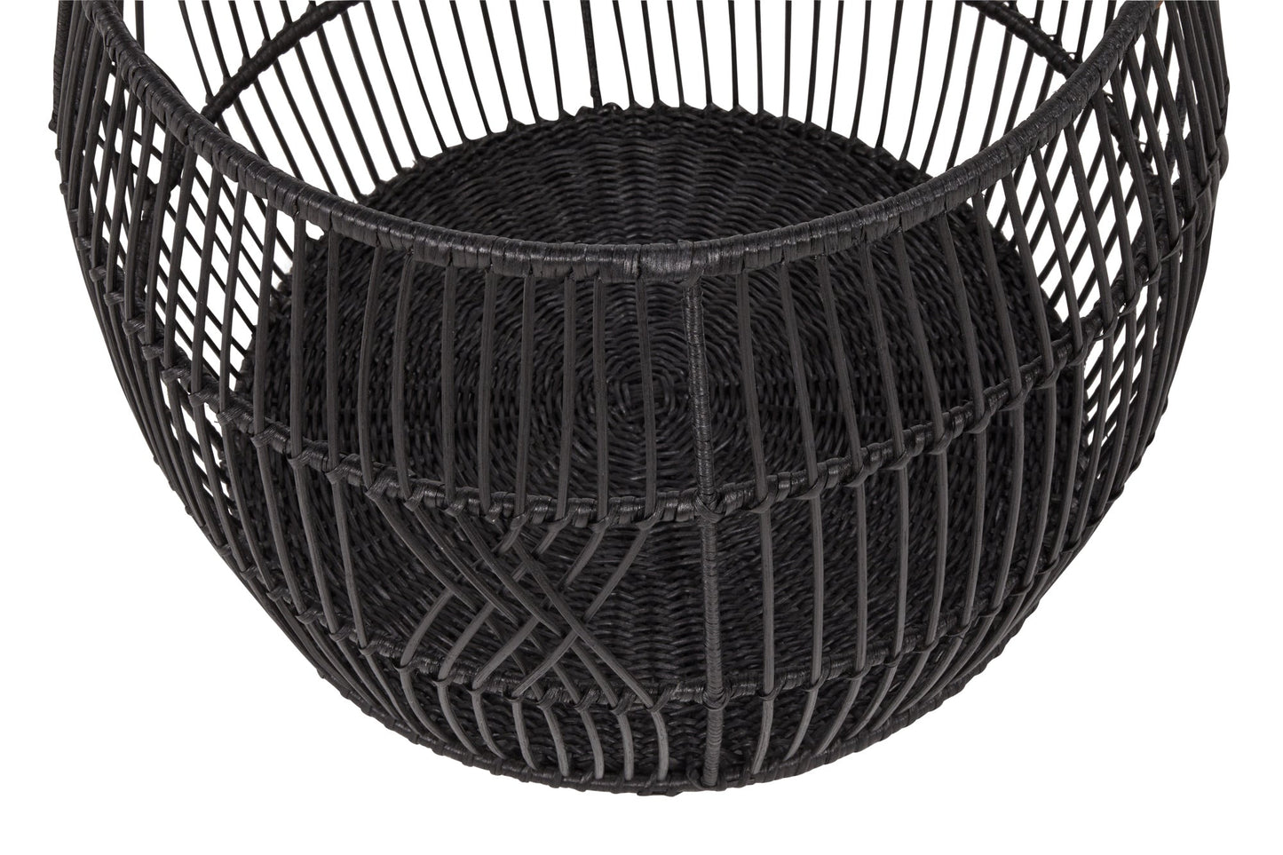 Black Racks & Basket Rattan Iron Basket Collection
