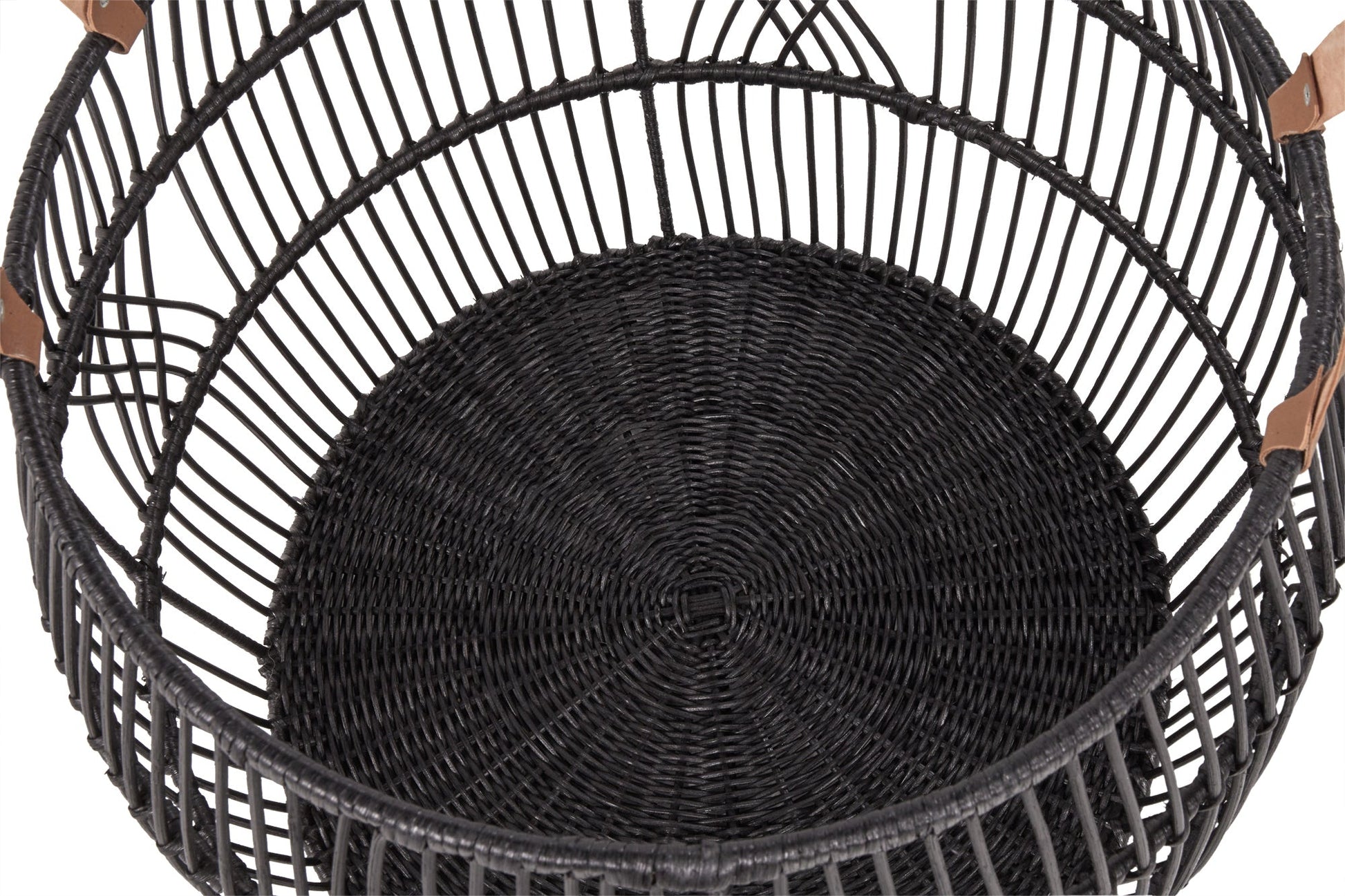 Black Racks & Basket Rattan Iron Basket Collection