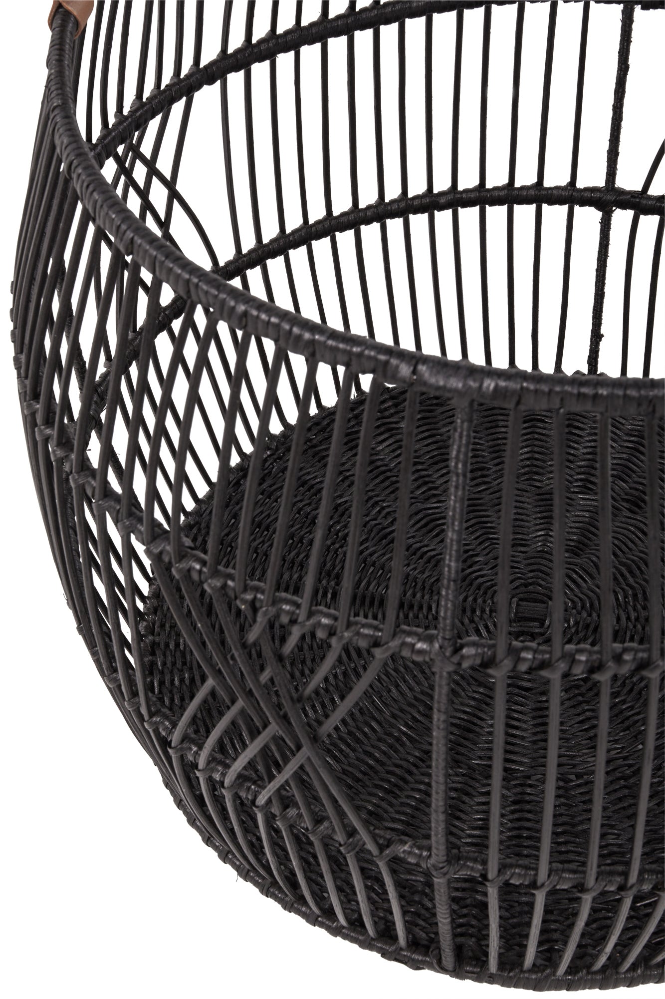 Black Racks & Basket Rattan Iron Basket Collection