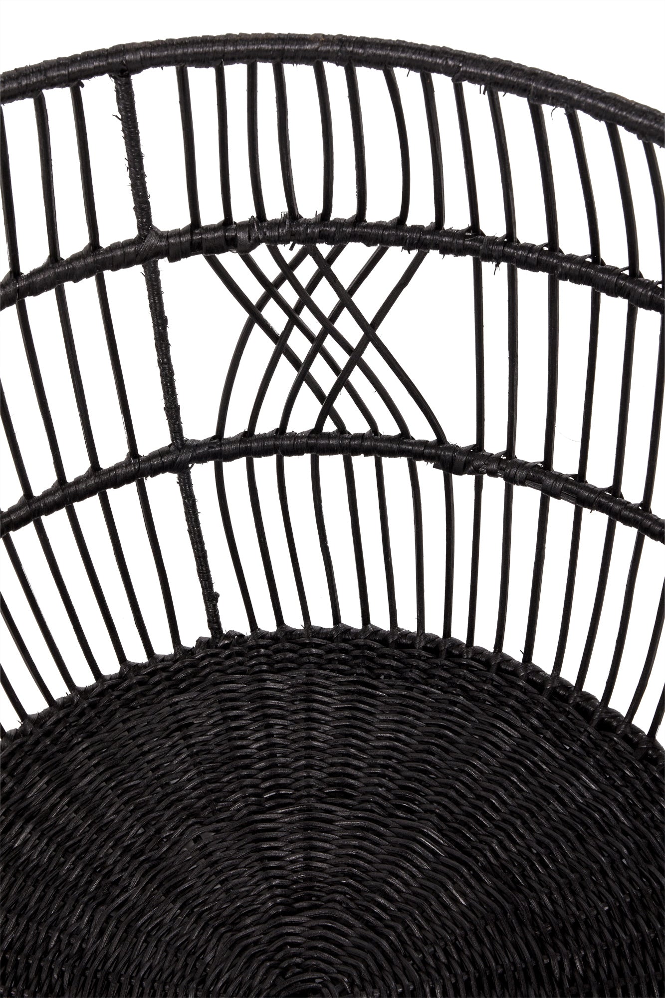 Black Racks & Basket Rattan Iron Basket Collection