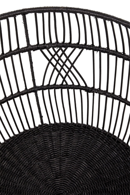 Black Racks & Basket Rattan Iron Basket Collection
