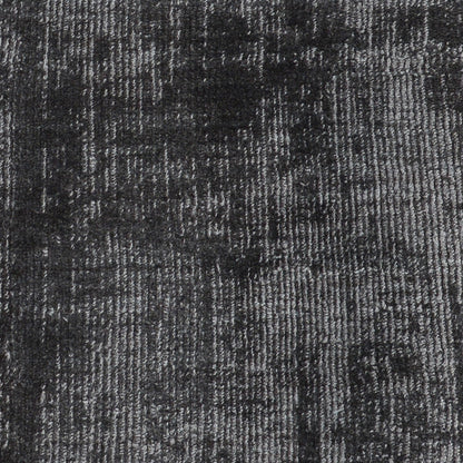 Charcoal 85% VISCOSE Viscose Berlin Distressed Rug Collection