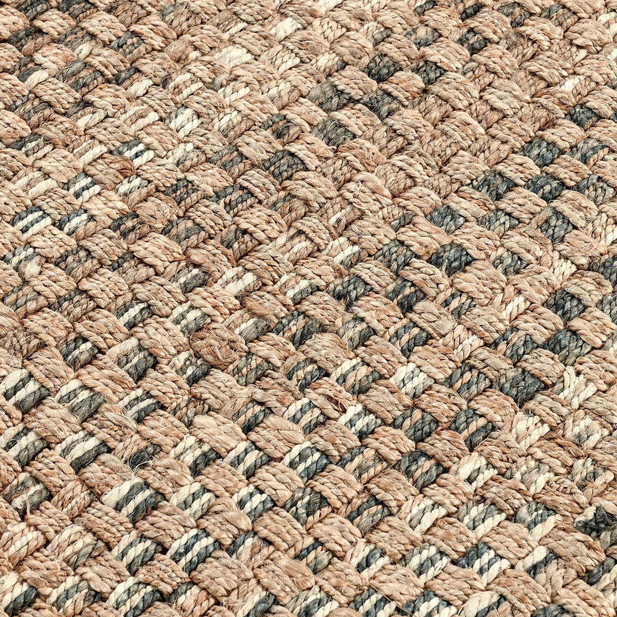 Natural/Ivory/Gray Jute & Seagras Panama Rug Collection