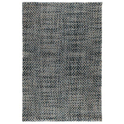 Bold Indigo Jute & Seagras Ladera Rug Collection