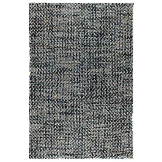 Bold Indigo Jute & Seagras Ladera Rug Collection