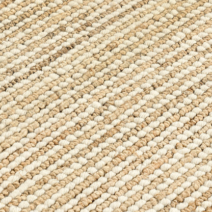 Ivory 50% Wool Wool & Wool Blend Valencia Rug Collection
