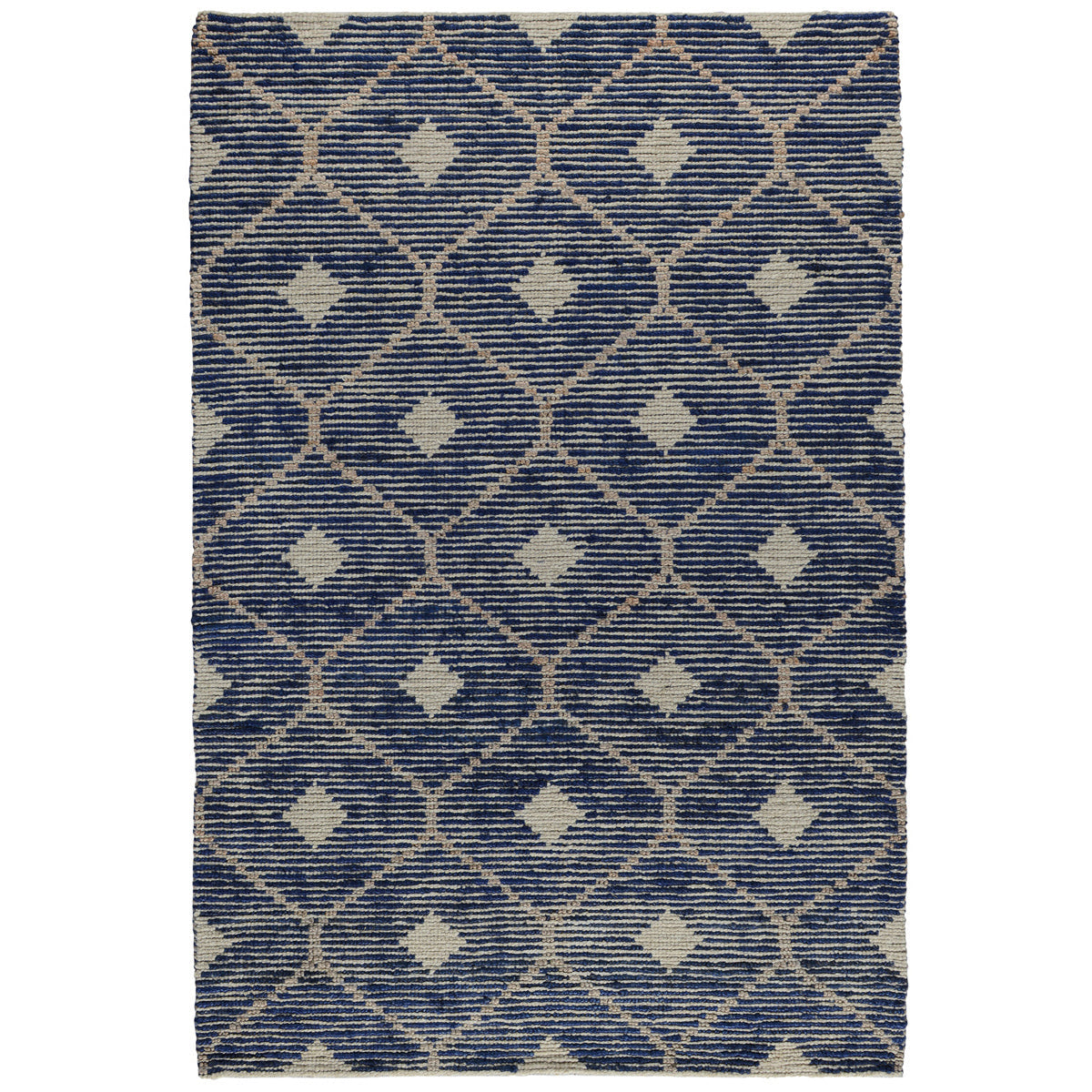 Indigo 60% Wool Wool & Wool Blend Rustica Rug Collection