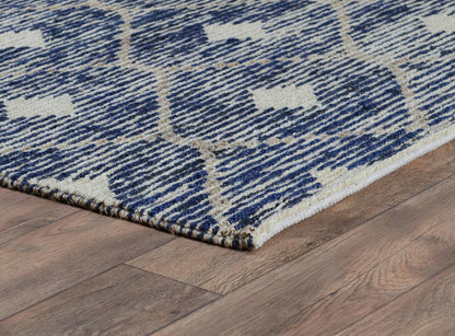 Indigo 60% Wool Wool & Wool Blend Rustica Rug Collection