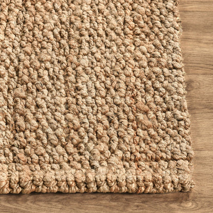 Natural 85% Jute Jute & Seagras Chunky Loop Rug Collection