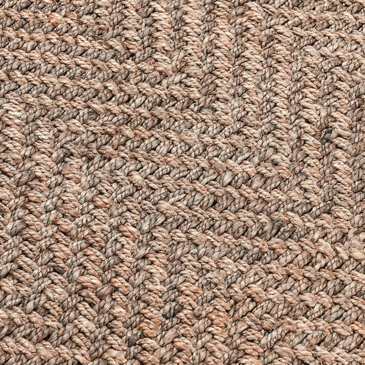 Natural Jute & Seagras Herringbone Rug Collection