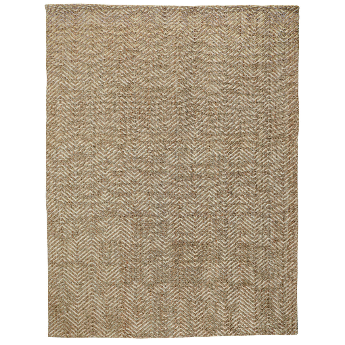 Natural/Ivory Jute & Seagras Herringbone Rug Collection