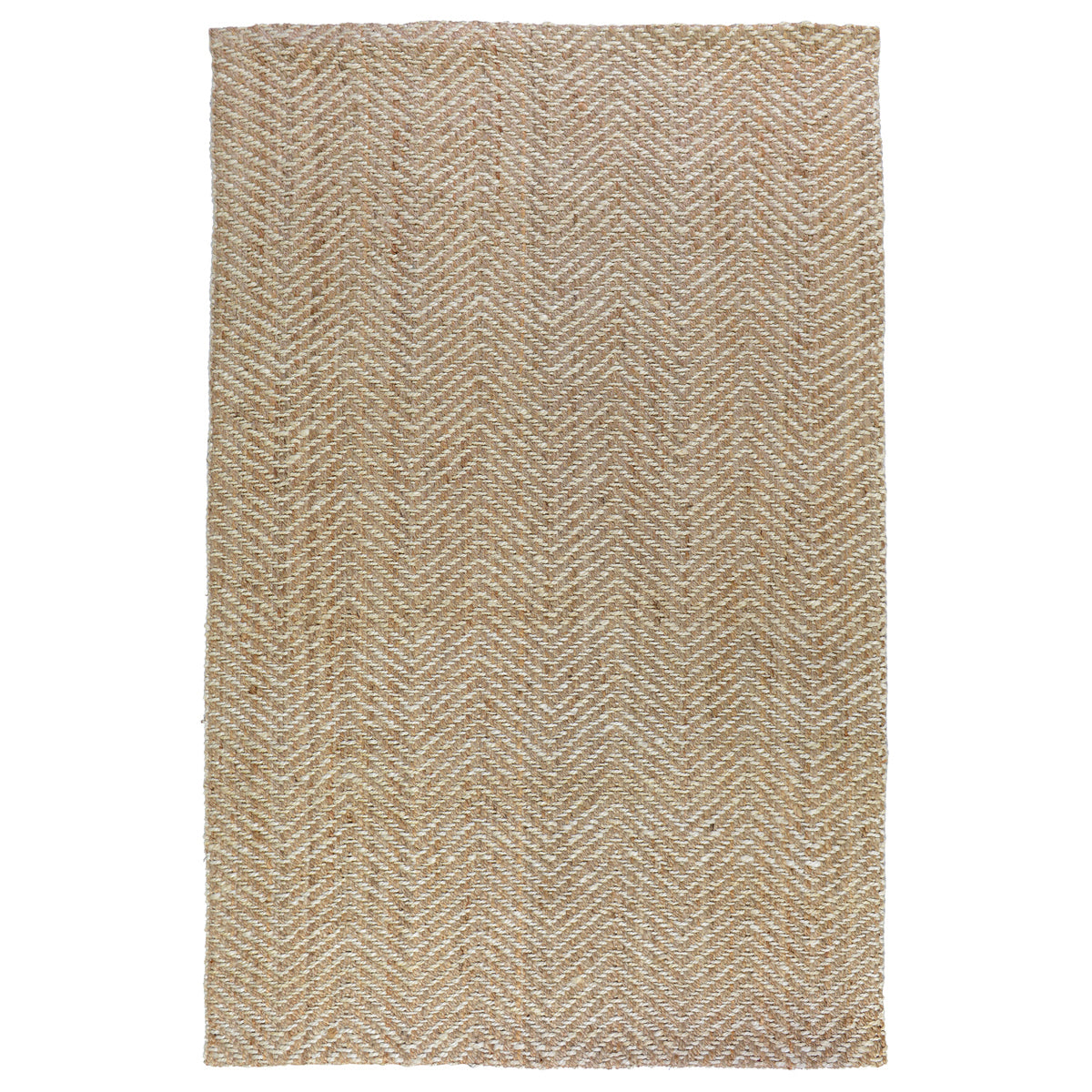 Natural/Ivory Jute & Seagras Herringbone Rug Collection