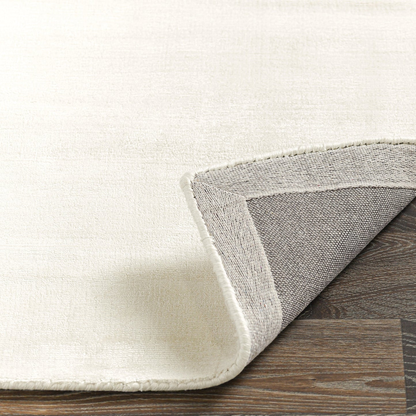 Ivory 85% VISCOSE Viscose Berlin Distressed Rug Collection